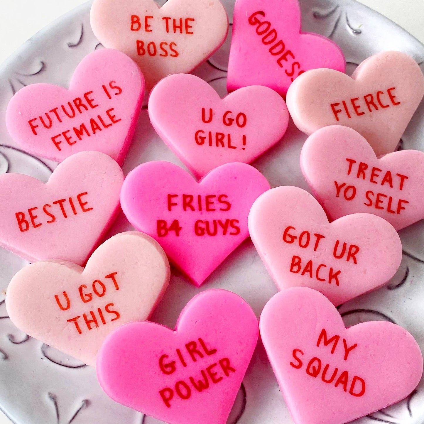 marzipops - Gourmet Marzipan Valentine's Candy Conversation Hearts