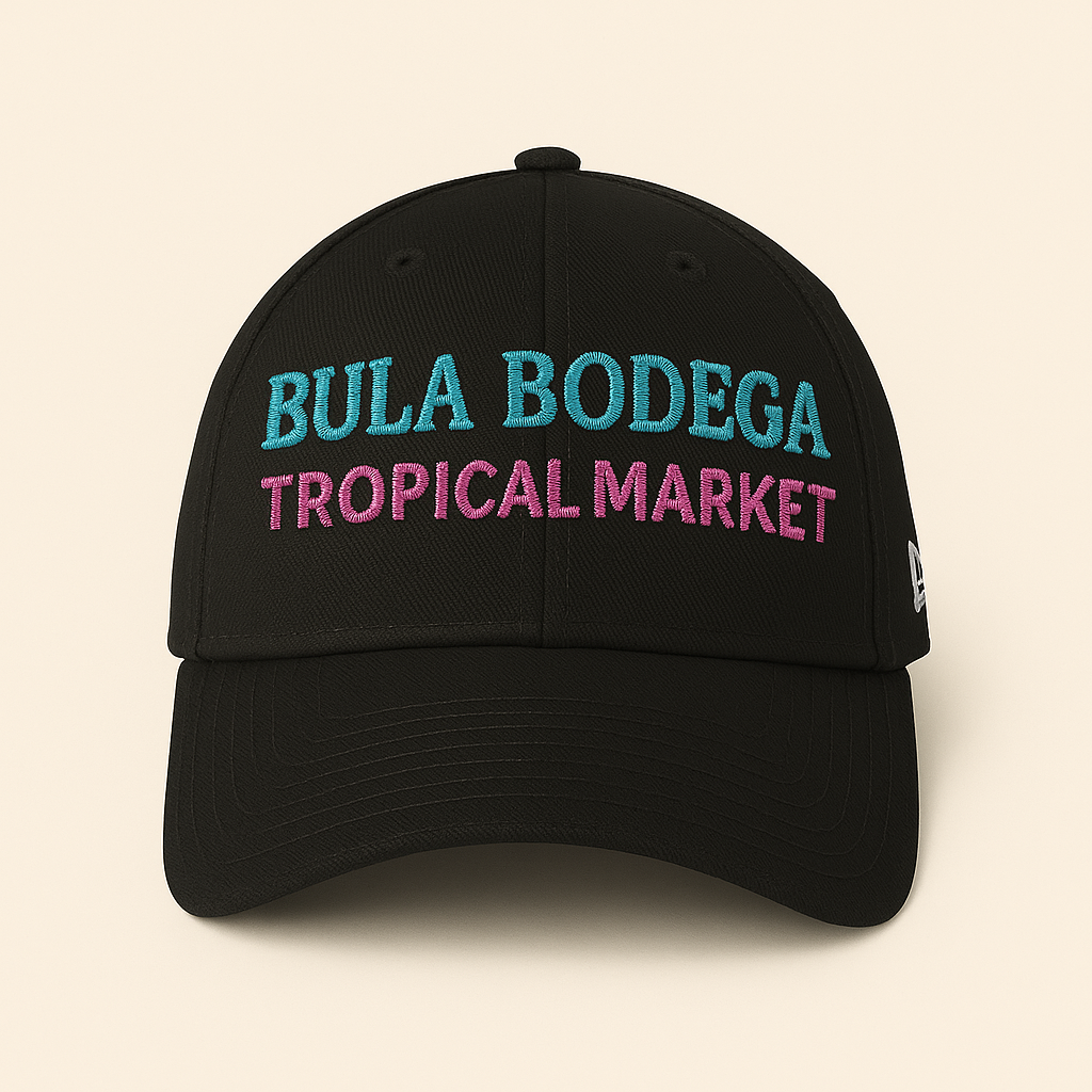 Bula Bodega Tropical Market Hat | Black