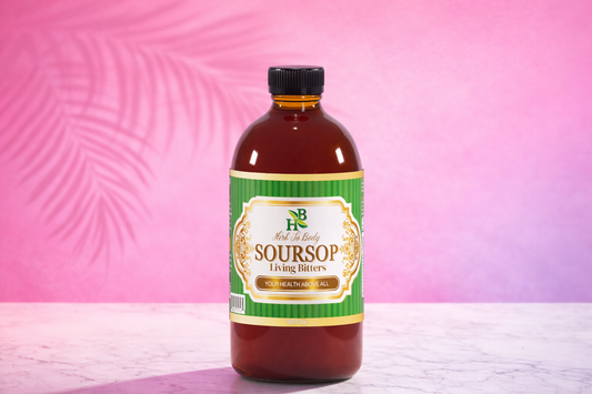 Herb To Body - Soursop Living Bitters Herbal Tonic 16oz - Botanical Blend